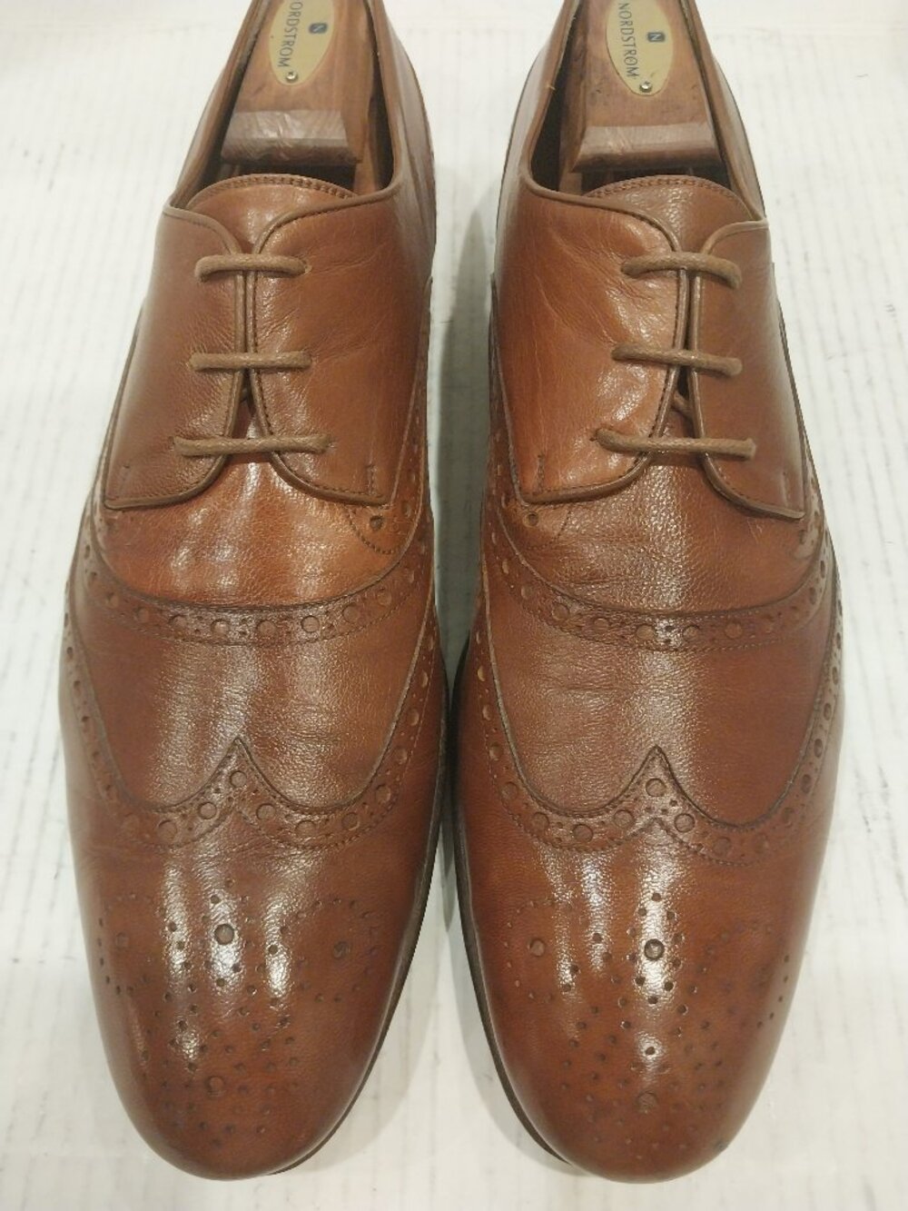 GUCCI men's (SAVE $1100) size 11.5 D brown Derby.